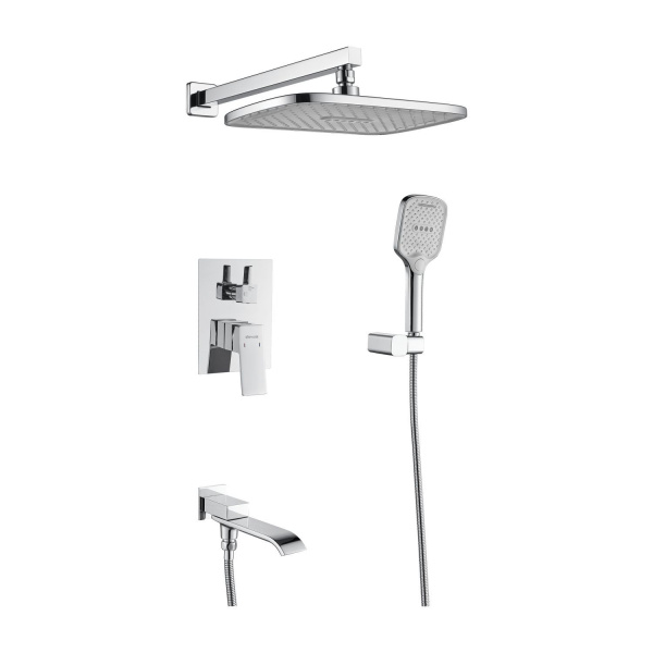 Душевая система встраиваемая Shevanik S4035, хром