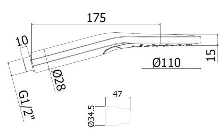 Душевой гарнитур Paffoni SOFIA ZDUP120CRAG хром