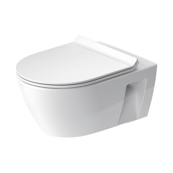 Duravit No.1 Унитаз подвесной 54х36см, безободковый, сиденье микролифт, цвет: белый 45820900A1