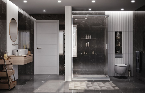 Душевой уголок Ambassador Kingston 14011101, прямоугольный, 120х80 см