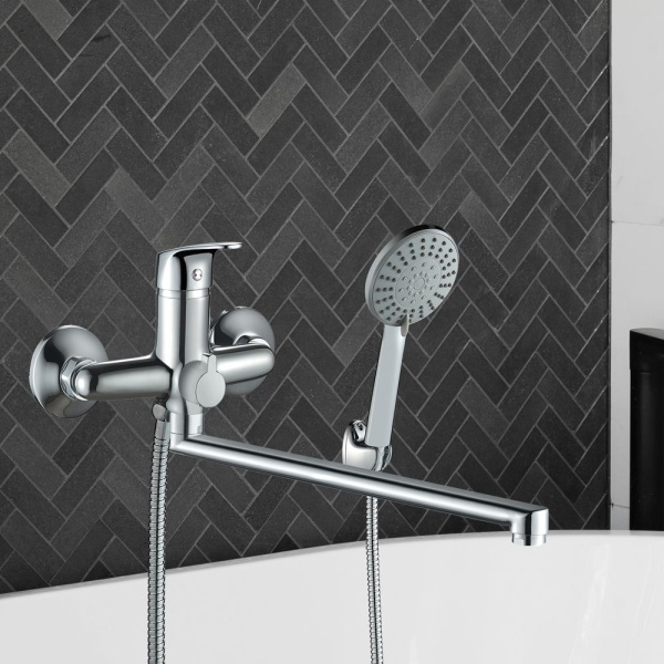 Смеситель для ванны WesnaArt OCEAN OCE12-320, хром