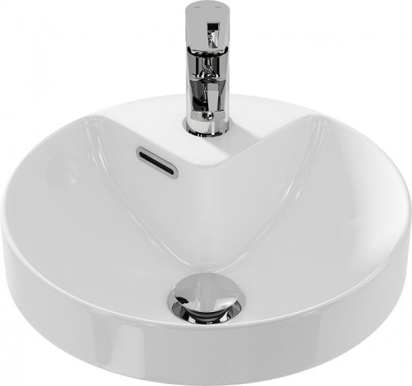 Раковина в столешницу Cersanit CREA 38, P-UM-CRE38/1-ic