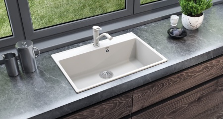 Кухонная мойка Ulgran Quartz Forte 760-01, жасмин