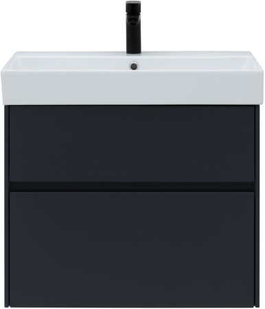 Тумба под раковину Aquanet Бруклин 70 антрацит матовый