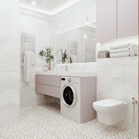 Комплект для подвесного унитаза 5 в 1 Lavinia Boho Relfix 77020050