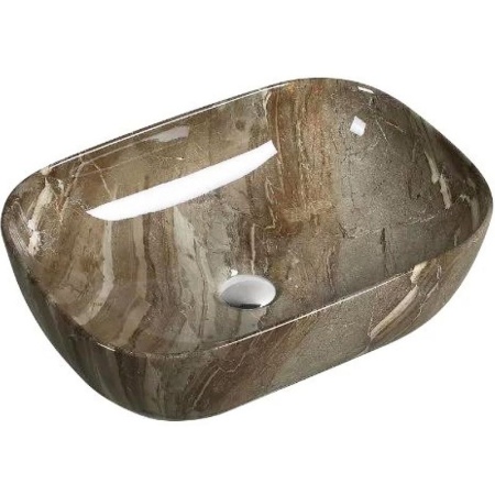 Раковина керамическая, накладная,  SantiLine SL-7023