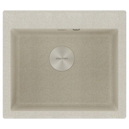 Мойка KANTE 60, IT-GRANIT, PM106052-BE, бежевый, 600х520 мм, Paulmark