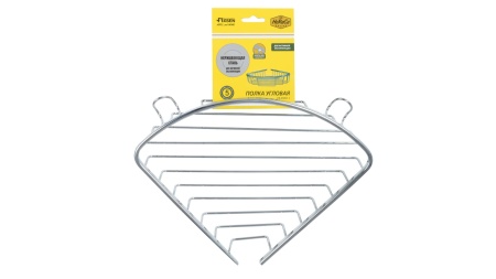 Полка угловая одноэтажная Fixsen Hotel хром, FX-31051-1