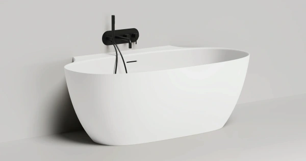 Ванна пристенная Salini ALDA WALL 170, S-Sense, глянцевый белый 101915G