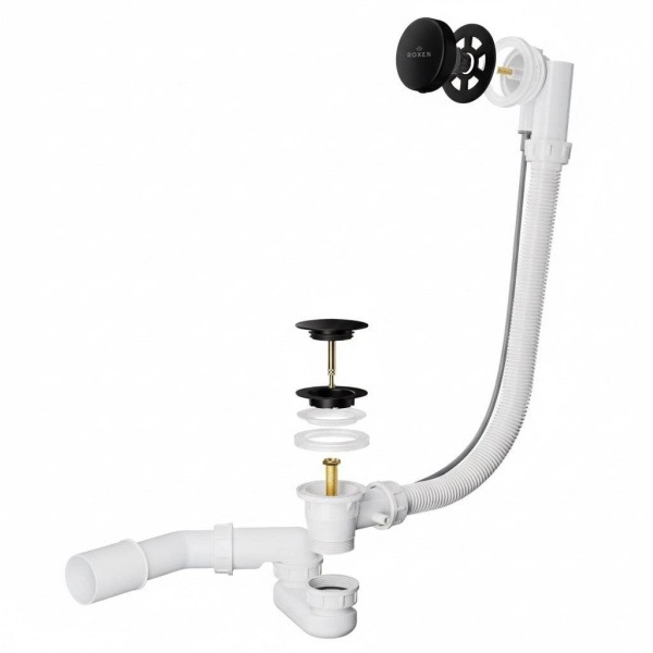 Сифон для ванны RoxenBath R70A-B полуавтомат