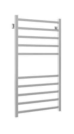 Полотенцесушитель водяной Stinox Quatro 500x1000, нижнее подключение, хром, 1/2" ВР (внутренняя резьба), 10 перекладин