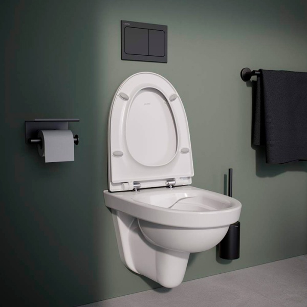 Laufen INEO AIR Клавиша смыва, цвет: черный матовый 9.0011.3.716.000.1