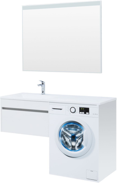 Тумба под раковину Aquanet Токио 68 белый (подвесная, 1 ящик)