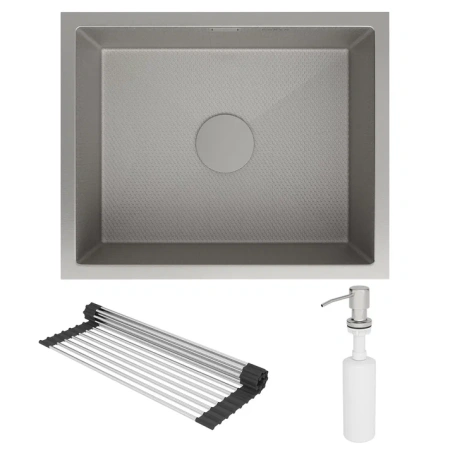 Кухонная мойка Roxen Uno 54 под столешницу (текстурное покрытие)