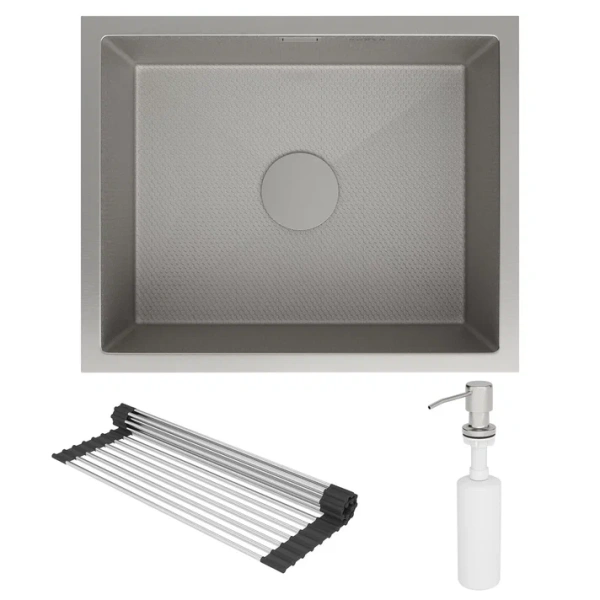 Кухонная мойка Roxen Uno 54 под столешницу (текстурное покрытие)