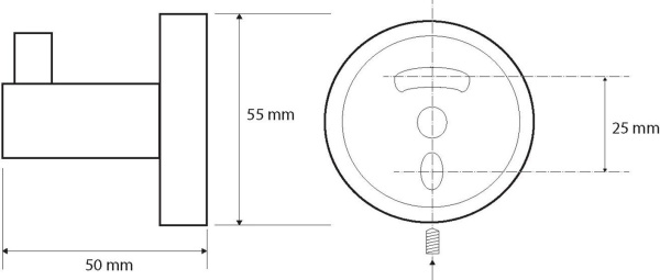Крючок Bemeta Amber 155106022