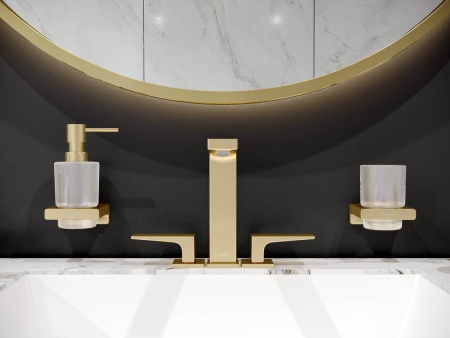Hansgrohe AddStoris Диспенсер для жидкого мыла золото 41745990