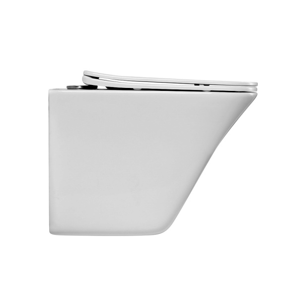 Унитаз подвесной безободковый BelBagno MARMI BB052CHR/BB052SC