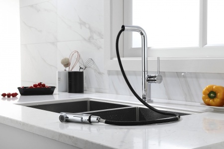 Смеситель для кухни NEO, хром, Ne214419-CR, Paulmark