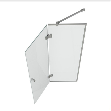 Шторка на ванну стеклянная D&K Matrix DG1109001