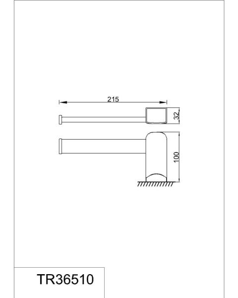Полотенцедержатель RUSH Thira TR36510