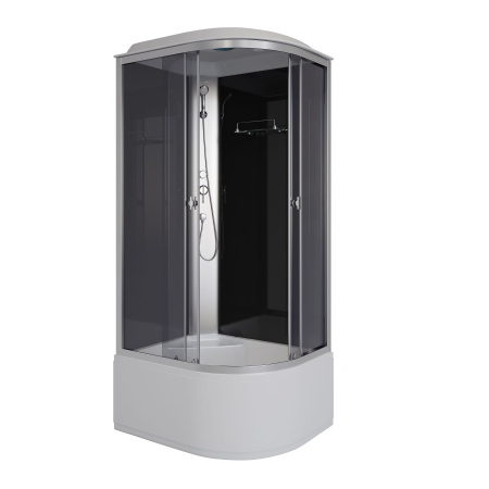 Душ.каб. Niagara Eco E100/80/40L/TN/BK (1000х800х1950) 4 места