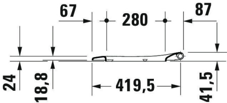 Сиденье для унитаза Duravit D-Neo 0021610000