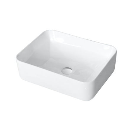 Orange RA02460W раковина накладная белая глянцевая, санфарфор