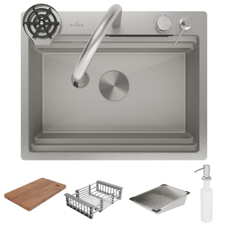Кухонная мойка RoxenBath Stage Plus  60-S
