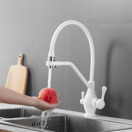 Смеситель для мойки Rose R858C