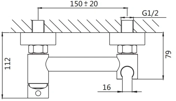 Смеситель с гигиеническим душем Shevanik S107Q