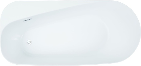 Акриловая ванна Allen Brau Priority 1 170x80 2.31001.21 белый матовый