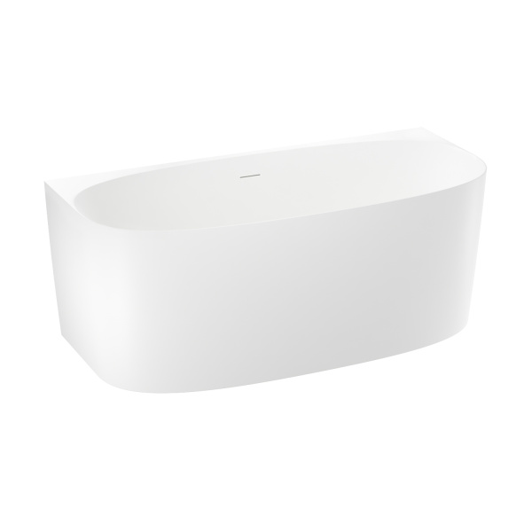 Акриловая ванна в наборе 3 в 1: пристенная ванна, ножки, экран Wellsee Belle Spa 2.0 235801000