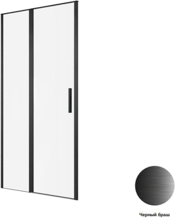 Душевая дверь Allen Brau Priority 120 3.31033.BBA черный браш