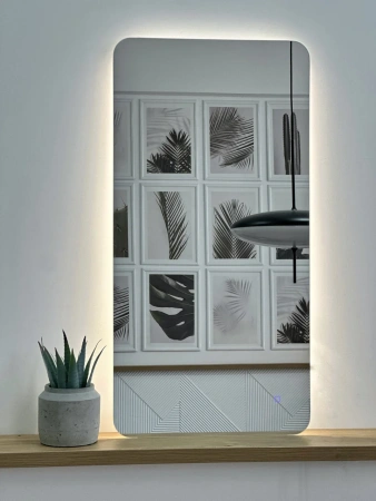 Зеркало EMZE Led Смартфон 45x77 (с подсветкой)