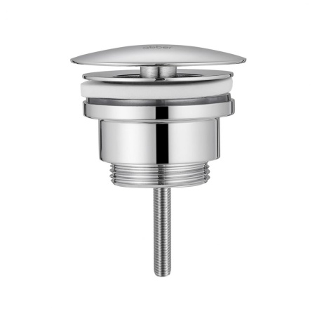 Донный клапан ABBER AF0012 без перелива, фиксированный, хром