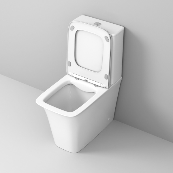 Унитаз Grossman Galaxy GR-4468S (620х345х800) напольный безободковый с тонкой крышкой