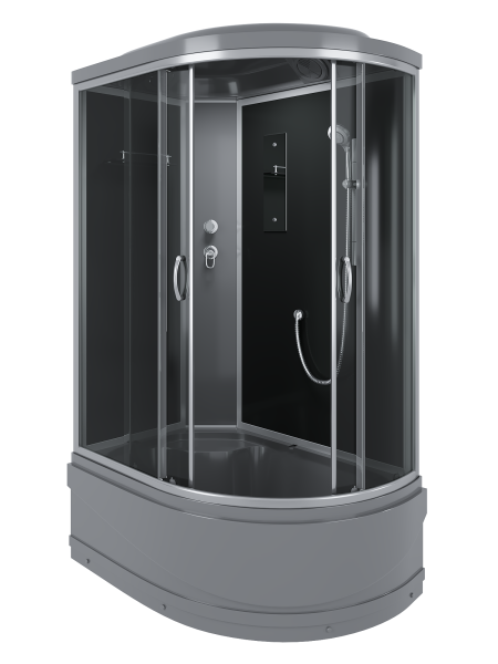 душевая кабина ERLIT™ ER3512TPL-C2-RUS_GRAY (1200*800*2150)