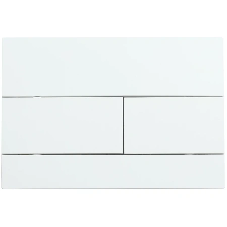 Кнопка смыва Veconi FLUSH V7, FLV7-W, 240х162х10, пластик, белый глянец