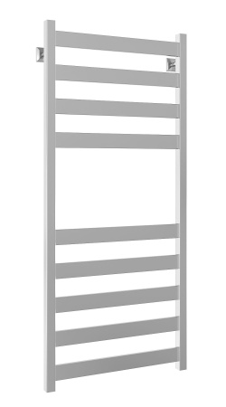 Полотенцесушитель водяной Stinox San Remo 500x1200, нижнее подключение, хром, 1/2" ВР (внутренняя резьба), 9 перекладин
