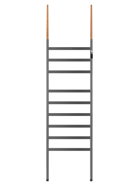 Полотенцесушитель электрический напольный WONZON & WOGHAND, Темный графит (WW-A207-GM)