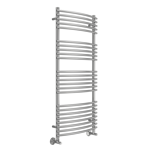 Полотенцесушитель водяной TERMINUS Марио П24 500х1200 в комплекте с вентилями 3/4 на 1/2