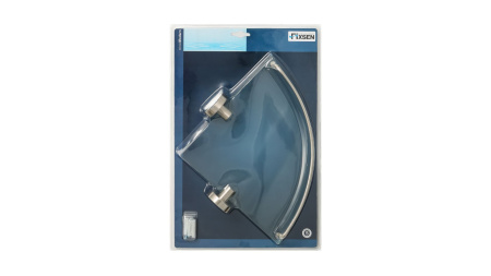 Полка стеклянная угловая Fixsen Modern FX-51503А