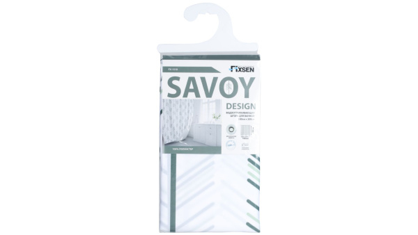 Штора для ванной Fixsen Savoy, FX-1510