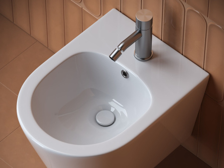 Подвесное биде Ceramicanova Forma, белый, CN3012