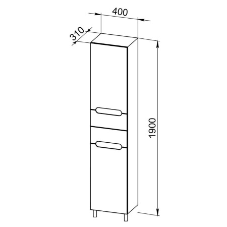 Orange TOPLINE-Rio PR40-05KR Пенал напольный с корзиной, правый, белый.
Фасад: МДФ 16 мм (белый глянец, производство - Италия).
Корпус: ЛДСП 16 мм  Интегрированные ручки. Два  выдвижных  ящика, нижня дверка с корзиной для белья. Верхняя дверка с доводичко