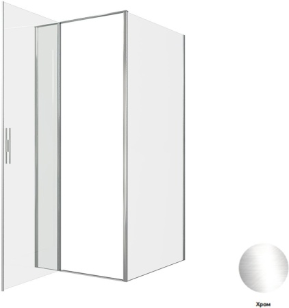 Душевой уголок Allen Brau Priority 90x100 3.31025.00 + 3.31046.00 хром
