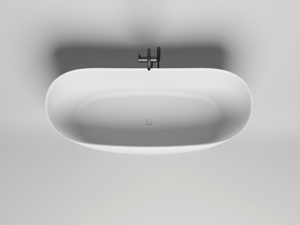 Ванна отдельностоящая Salini NOEMI 185x81, S-Stone, матовый белый 101811SM