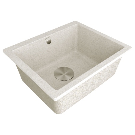 Мойка GERA 60, IT-GRANIT, PM205546-BE, бежевый, 555х460, подст. мон. Paulmark