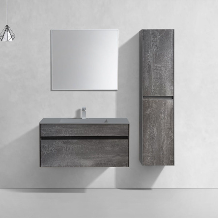 Тумба под раковину Vincea Chiara 1000 подвесная, 1 выкатной ящик soft-close, G.Stone